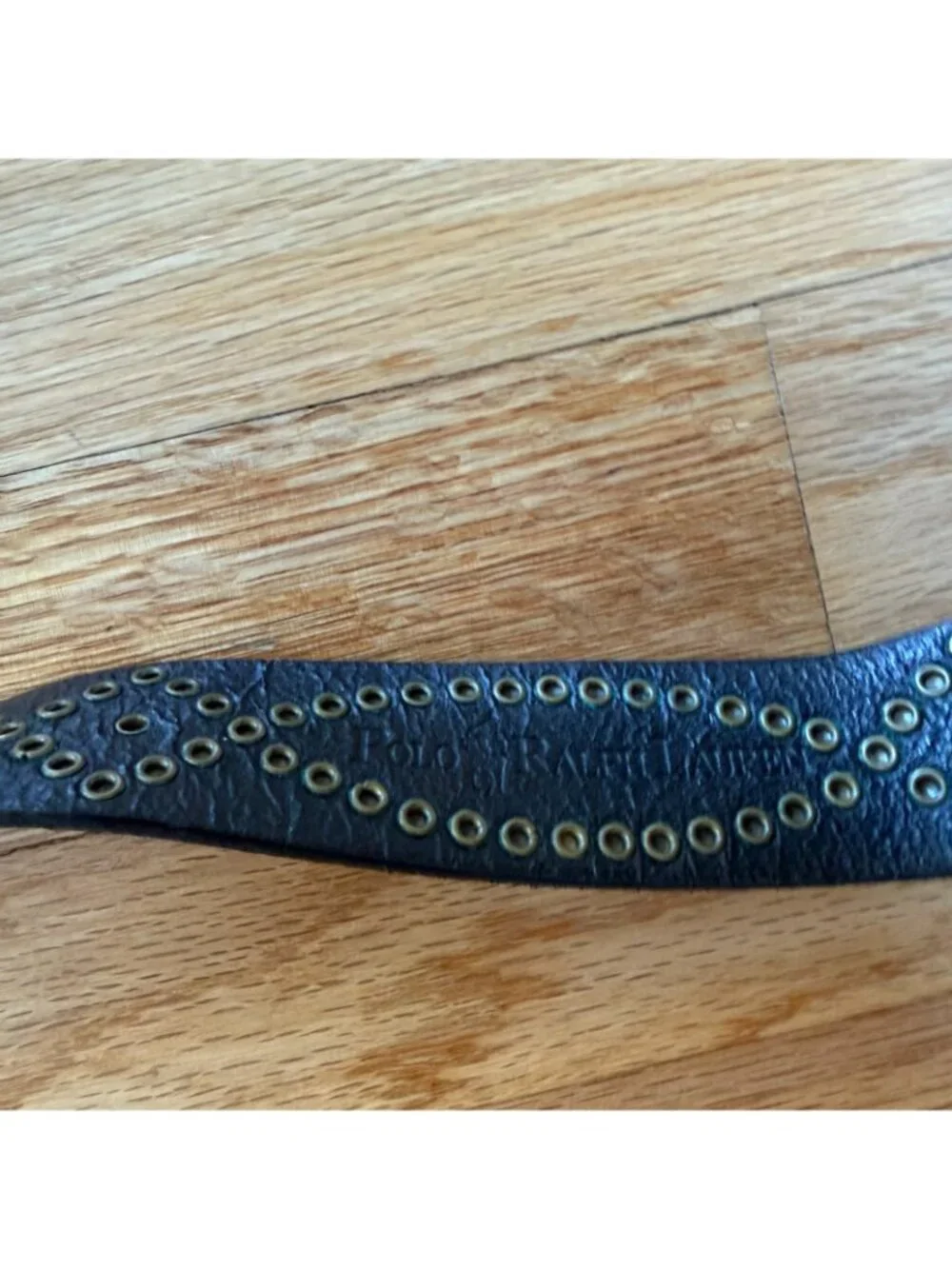 Polo Ralph Lauren Leather Western Studded Belt